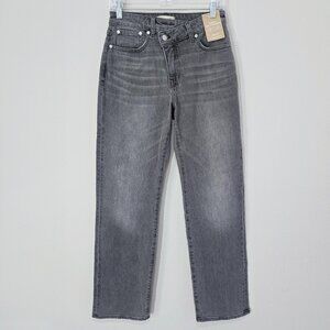Madewell Straight Leg Jeans - Charcoal